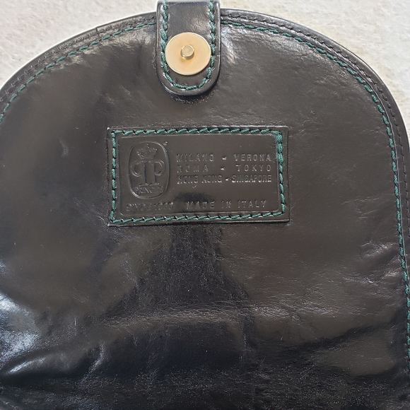 Vintage Principe Italian Leather Drawstring Bag - Picture 3 of 8